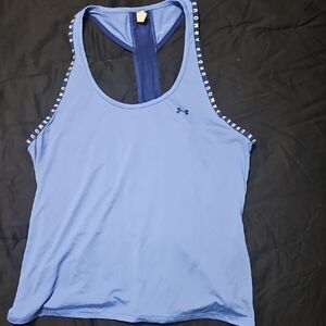 Under Armour Blue Racerback Sleeveless Tank Top